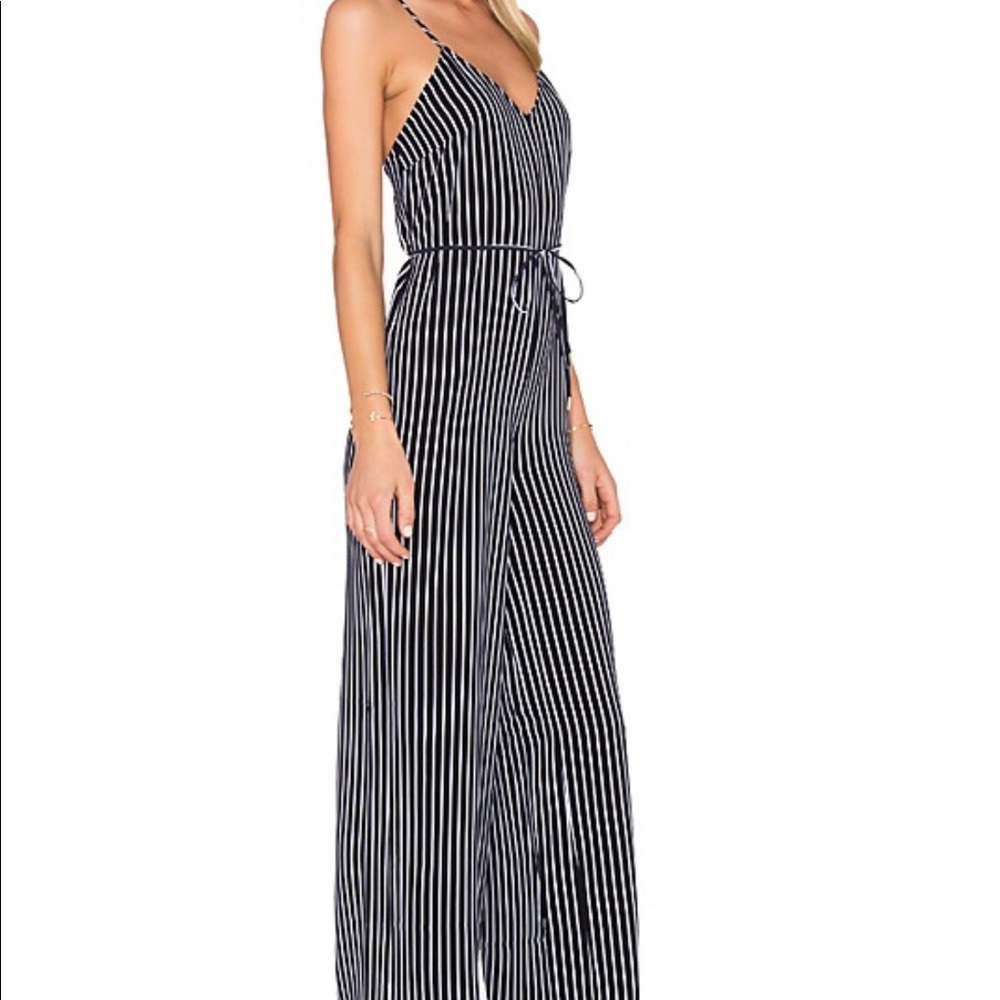 Revolve Striped Jumpsuit Size XS NWOT